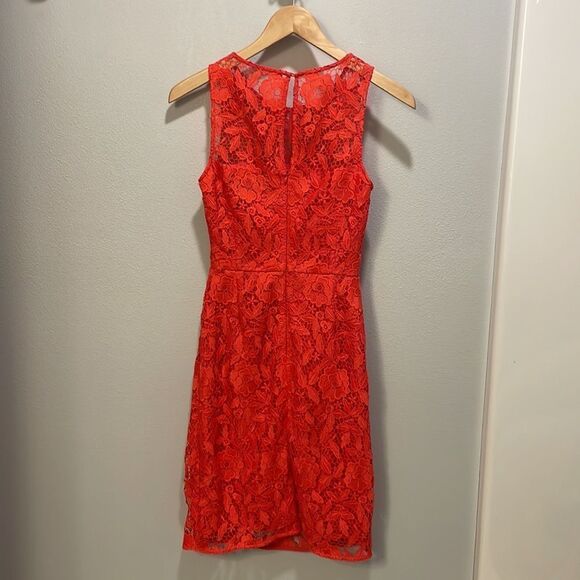 J.CREW woman’s orange lace dress - Picture 5 of 10